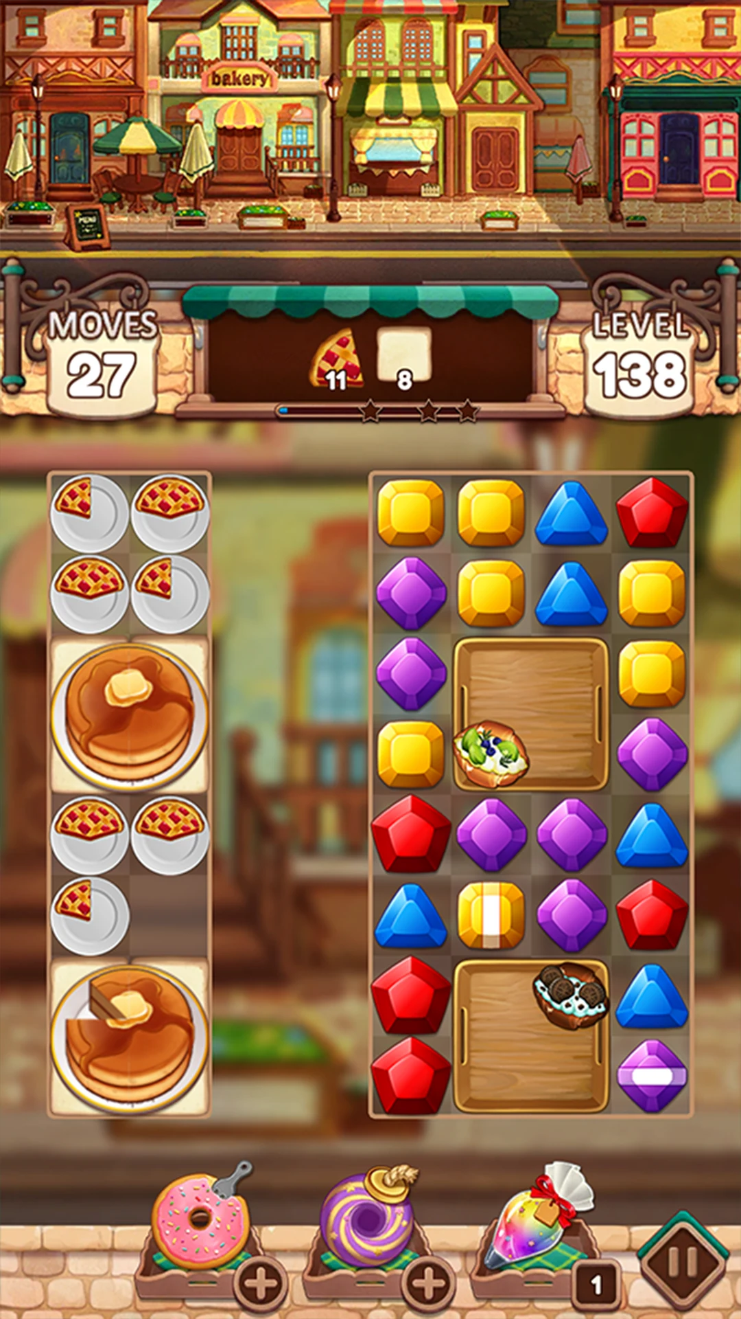 Magic Bakery: Fun Match 3 Game screenshot