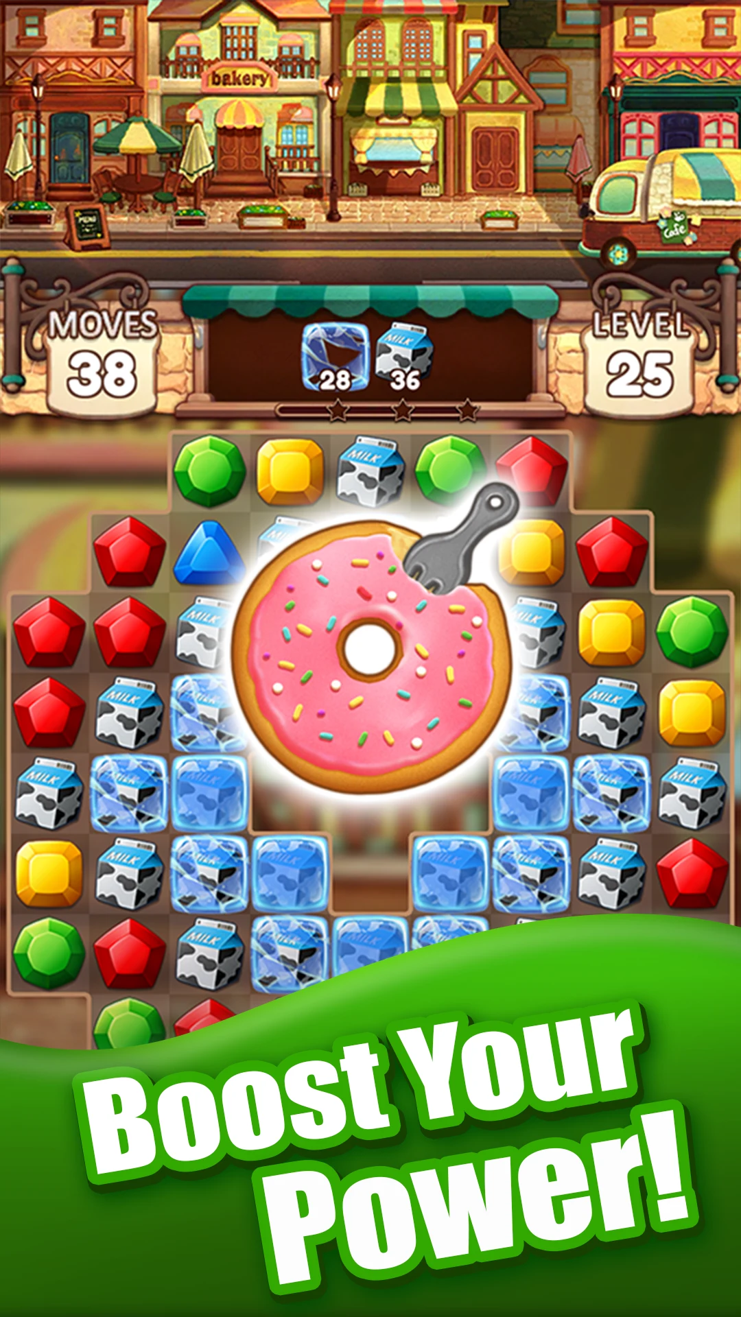 Magic Bakery: Fun Match 3 Game screenshot